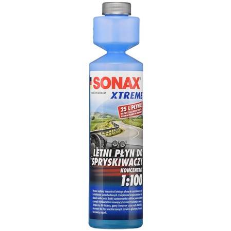 Letni płyn do spryskiwaczy SONAX Xtreme 1:100 250ml (koncentrat)